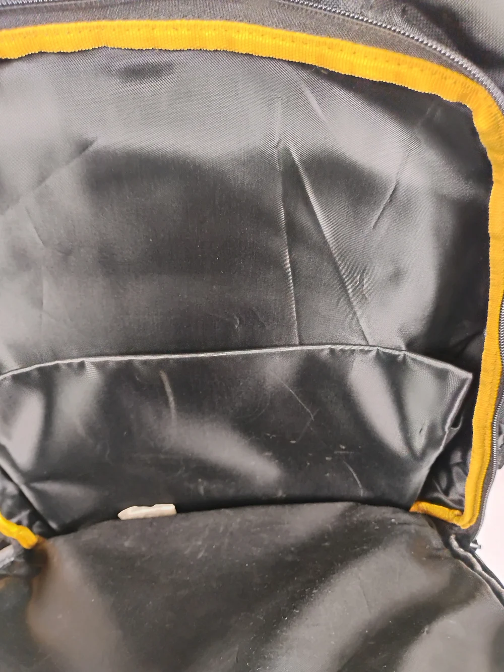 Black and Gray Men's Tech Backpack - Unbranded